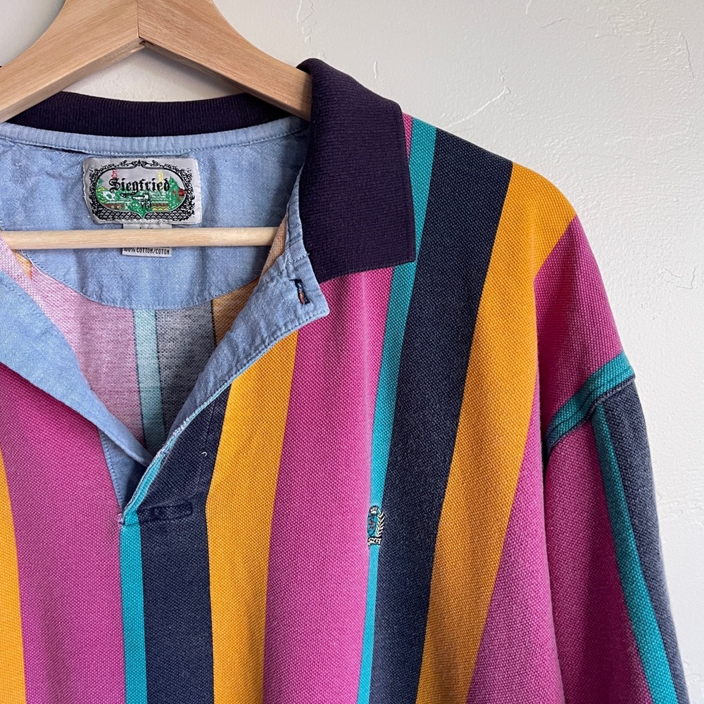 Vintage Siegfried Colorful Polo